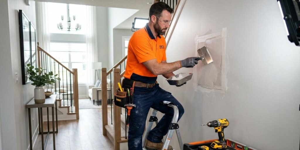 Handyman Performing Repairs